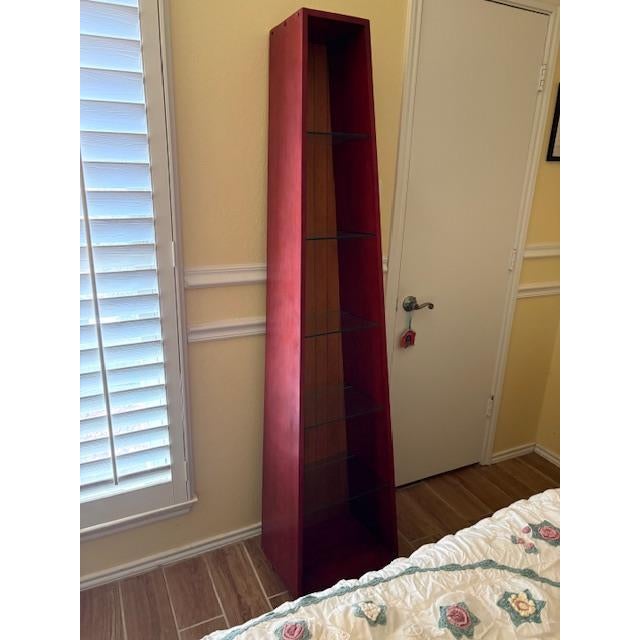 Wood Ethan Allen Display Cabinet For Sale - Image 7 of 14