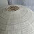 Textile Large Oval Flattened Pendant Light in Rattan and Natural Linen, 1980s For Sale - Image 7 of 9