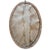 Oval Mirror in Plaster and Wood, 1930s For Sale - Image 4 of 11