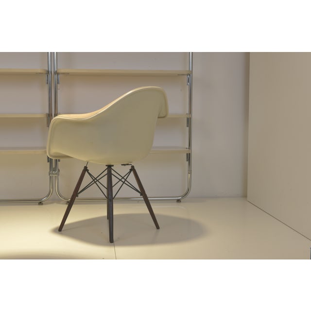 Armchair on Dowel Legs by Charles & Ray Eames, 1970s For Sale - Image 9 of 16