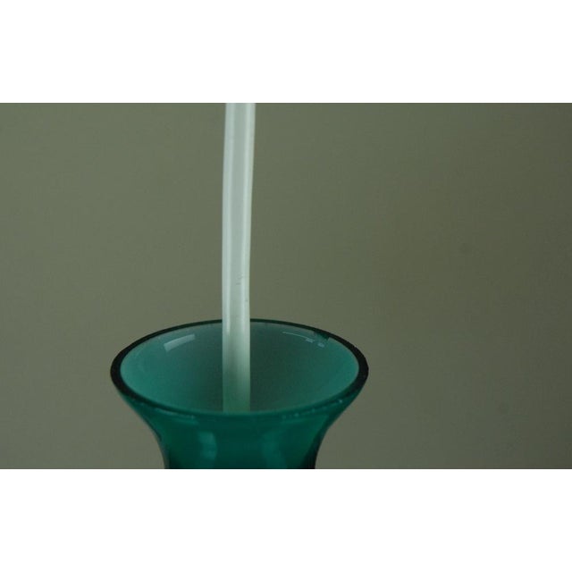 Glass Onion Pendant Lamp by Helge Zimdal for Falkenbergs Lighting, 1960s For Sale - Image 12 of 14