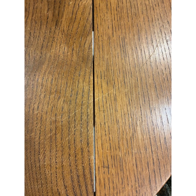 1930s Deco Wooden Side Table For Sale - Image 12 of 13