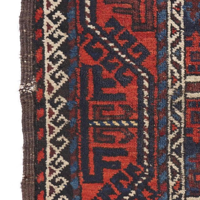 Beluchi Wool Rug in Heavy Knot For Sale - Image 5 of 7