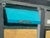 2020s "Put a Ring on It" Contemporary Cityscape Painting in Aqua, Gray and Gold by Mill Valley Artist Mary Anne McKernie For Sale - Image 5 of 10
