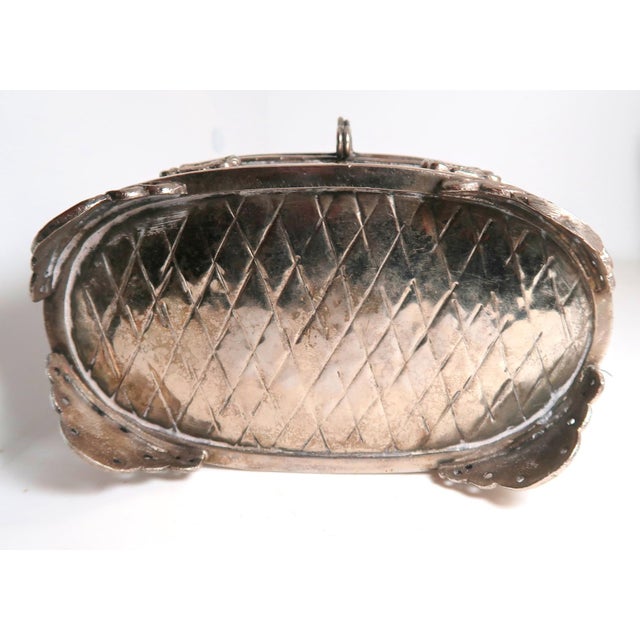 Mixed Metal Larger Size Dragon Trinket Box or Dresser Box or Jewelry Box For Sale - Image 10 of 13