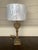 Mid 20th Century Vintage Mid 20th Century Alter Stick Made Into Lamp With Gold Leaf For Sale - Image 5 of 5