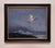 On the Beach at Night Alone... by Devin Michael Roberts | Oil on panel Night seascape with waves and clouds. For Sale