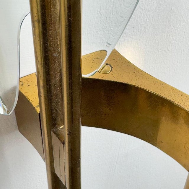 Model 1461 Dahlia Wall Lights attributed to Max Ingrand for Fontana Arte, 1950s, Set of 2 For Sale - Image 17 of 18