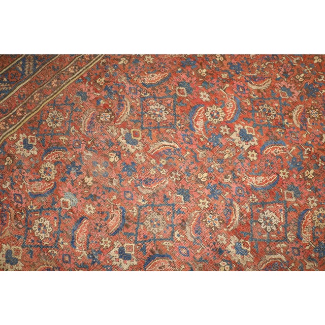 Late 19th Century Antique Zabihi Collection Persian Bakshaish Rug - 8'8" x 11' For Sale - Image 5 of 12