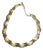 MCM Jewelry by Trifari Choker Necklace, Composed of Articulated Flame-Like Ribbon Links For Sale