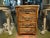 Brown Vintage Bamboo Chest With Greek Key Design For Sale - Image 8 of 10