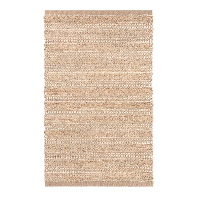 Dash & Albert by Annie Selke Simba Ivory Woven Jute Rug, 3' x 5' Chairish