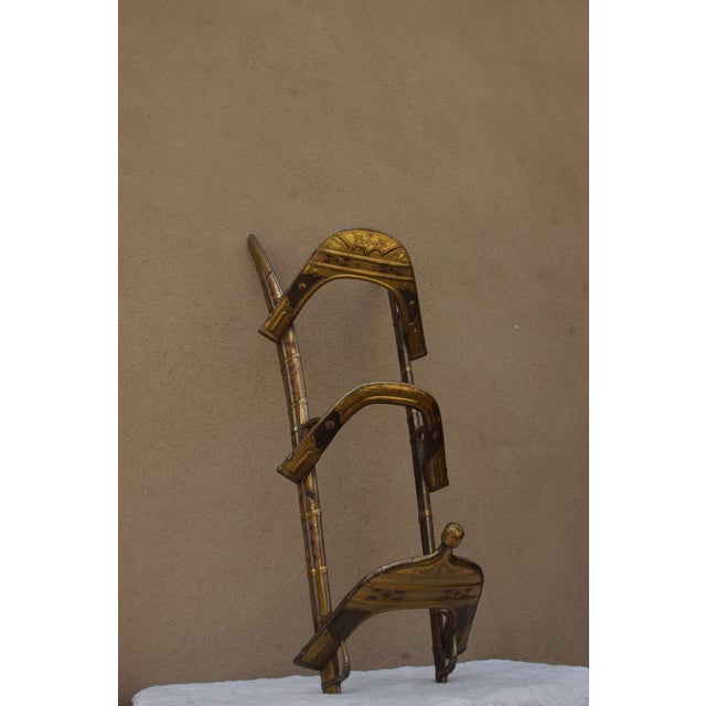Campaign Camel Saddle, Des Dromedaires 19th C Persia For Sale - Image 3 of 11