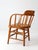 Vintage Oak Captain's Chair For Sale - Image 10 of 17