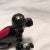 Black Vintage Poodle Ceramic Pin Cushion & Assistant For Sale - Image 8 of 11