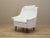 Danish White Armchair, 1970s For Sale - Image 3 of 14
