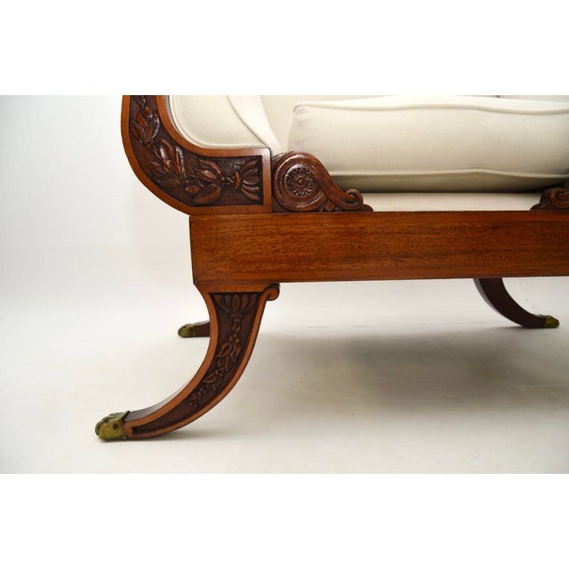 Large Vintage Regency Style Lounge Chairs, 1920, Set of 2 For Sale - Image 11 of 13