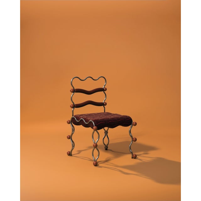 Vela Dining Chair by Ömer Öztürk for Malabar For Sale - Image 10 of 18