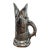 Vintage Arthur Court Cast Aluminum Marlin Pitcher, 1977 For Sale