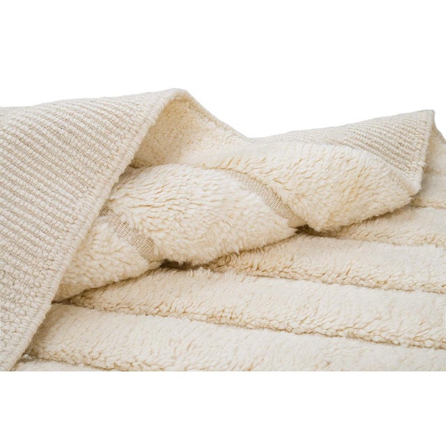 Hand-Knotted Wool Rug by Azele Studio For Sale - Image 9 of 12