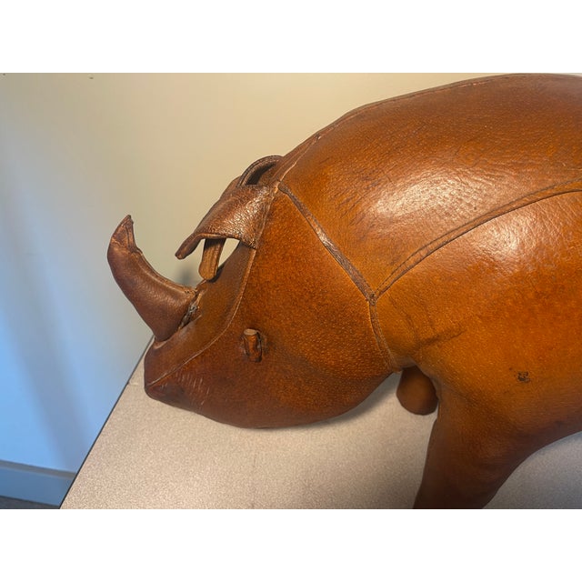 1960s All Leather Abercrombie and Fitch Rhino For Sale - Image 11 of 16