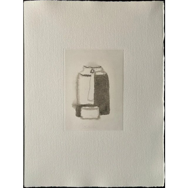 Giorgio Morandi (1890-1964) "Natura Morta" (Still Life) Colour Photo-lithograph on thick cotton handmade paper Signed in...