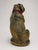 Victorian 19th Century, Victorian Polychrome Terracotta Pug Dog With Glass Eyes For Sale - Image 3 of 8
