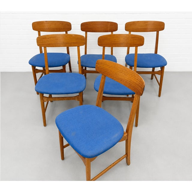Mid-Century Modern Set of 6 Mid Century Modern Danish Teak Dining Chairs by Farstrup Møbler, 1960s For Sale - Image 3 of 10