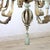 Chandelier in Iron, Brass and Lacquered Wood, 20th Century For Sale - Image 3 of 13