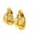 1970s Elizabeth Gage 18k Gold Sculptural Scroll Clip Earrings, A Pair For Sale In Miami - Image 6 of 17