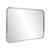 Simone Rectangular Stainless Steel Mirror For Sale In Chicago - Image 6 of 10