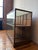 Brown Vintage General Store Counter Display With Rear-Access Drawers For Sale - Image 8 of 12
