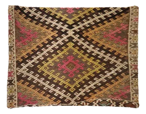 Pasargad Home Vintage Kilim Pillow Case, Multicolor