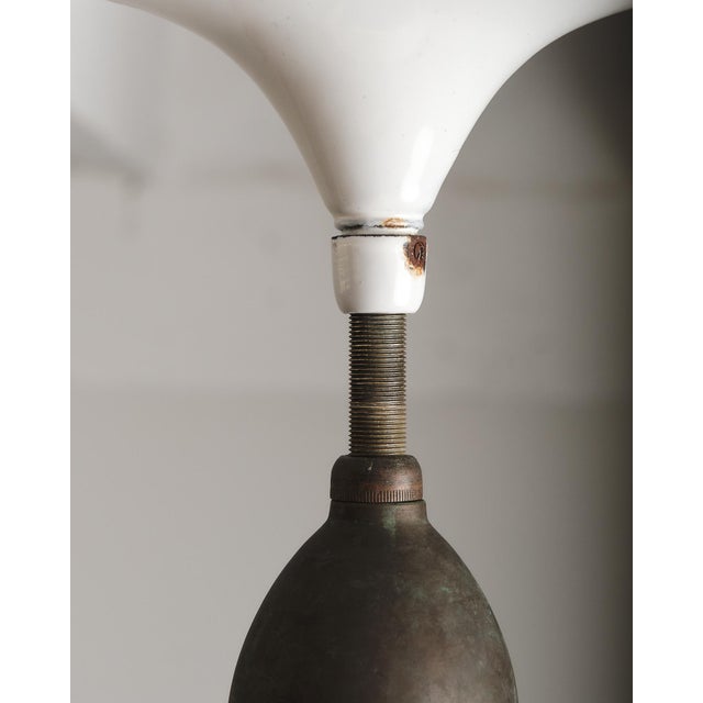 1920s Luzette Hanging Lamp by Peter Behrens for Siemens, 1920s For Sale - Image 5 of 11