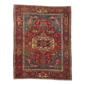 Early 20th Century Antique Persian Serapi Rug, 04'09 X 06'01