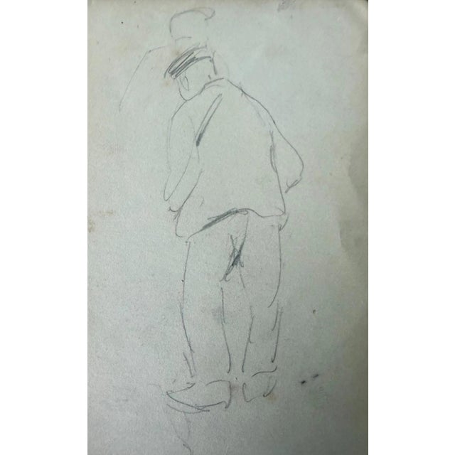 Heinrich Pforr, Studies of Women, 1920s, Pencil For Sale - Image 7 of 13