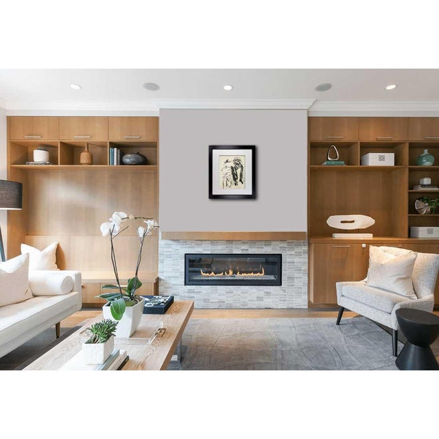 Original De Kooning Lithograph . Plate Size : 27,8 x 35,5cm. Frame Size: 21 x 24in. This is a from a Limited Edition...