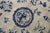 Textile Early 20th Century Zabihi Collection Rare Slate Blue Chinese Square Rug - 6' x 6'1" For Sale - Image 7 of 8