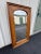 Early 20th Century Full Length Antique Beveled Glass Mirror in Aged Oak Frame For Sale - Image 5 of 12