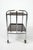 Metal French Chrome Folding Bar Cart For Sale - Image 7 of 11