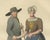 Maaskamp, Mennonites of Kampereiland on the Way to Meeting, Dutch Costume, 1820, Engraving For Sale - Image 4 of 9