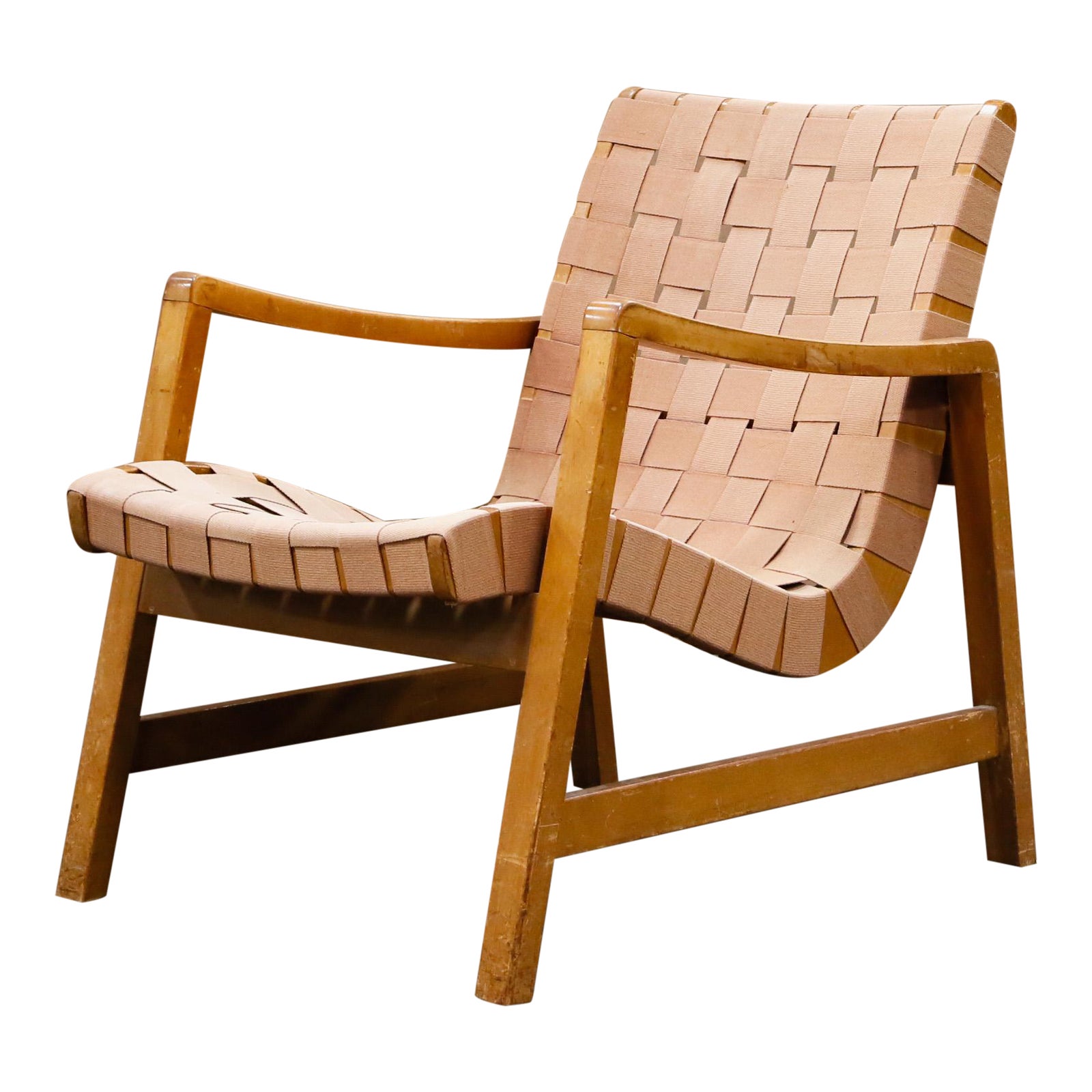 Jens Risom for Knoll MidCentury Lounge Chair Chairish