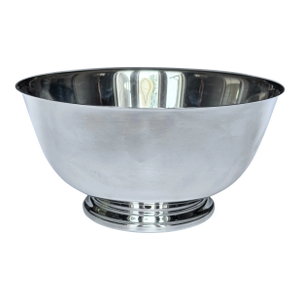 Vintage Mid-Century Oneida Paul Revere Reproduction Silver Plated Bowl or Cache Pot