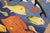 3rd quarter of the 20th Century western European Kilim featuring a flurry of fishes rug no. j3621 size 2' 10" x 3' 8" (86...