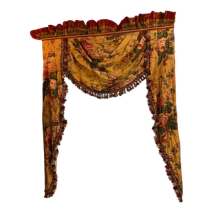 Custom Chintz Valances