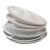 Vintage French and Portuguese Artichoke/Oyster/Sushi Porcelain Plates - Mixed Set of Six For Sale