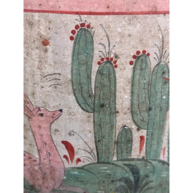 Rare Vintage Tonala Mexico Ceramic Large Planter Pot For Sale - Image 10 of 12