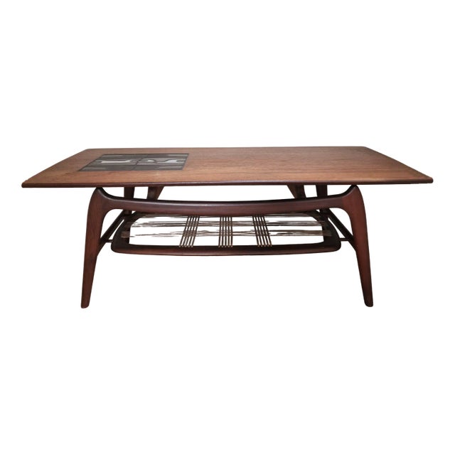 Coffee Table by Louis Van Teeffelen for Webe, 1950s For Sale