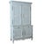 French 19th Century Louis XV Painted Buffet a Deux Corps For Sale - Image 4 of 12