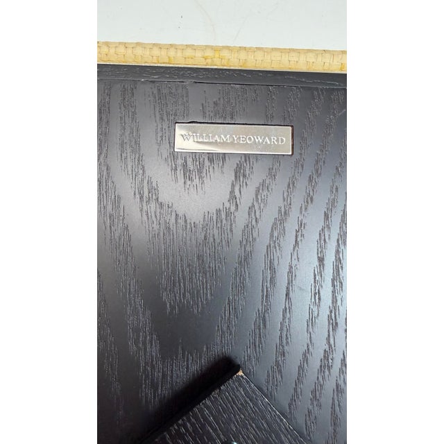 William Yeoward Crystal Classic Raffia Picture Frame 8 x 10 Excellent condition - some faint scratches on metal, see...